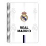 Carnet Real Madrid C.F. Noir Blanc A5