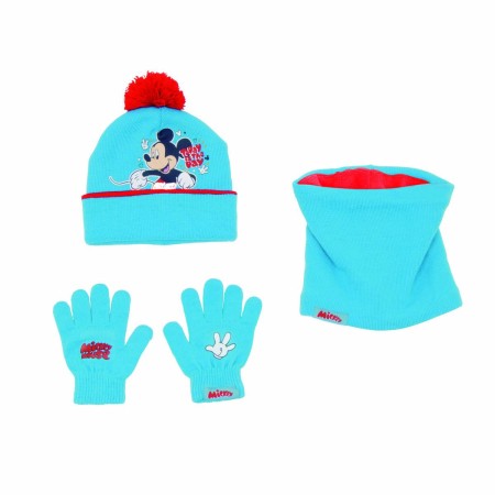 Bonnet, Gants et Echarpe Mickey Mouse Happy smiles