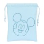 Portameriendas Mickey Mouse Clubhouse 20 x 25 cm Saco Azul claro