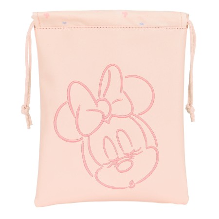 Sac à goûter Minnie Mouse 20 x 25 cm Sac Rose