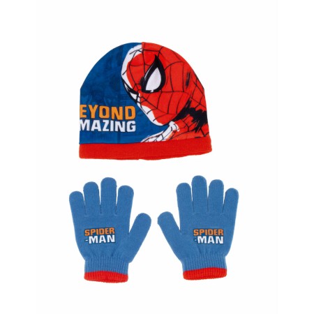 Gorro y Guantes Spiderman Great power