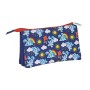 Trousse Fourre-Tout Triple Blue's Clues Blue marine (22 x 12 x 3 cm)