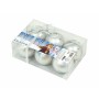 Boule de Noël Frozen Memories Argenté 6 Unités Plastique (Ø 8 cm)