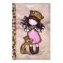 Diario Gorjuss Purrrrrfect love Juvenil Leopardo (12,5 x 18,5 x 1,5 cm)