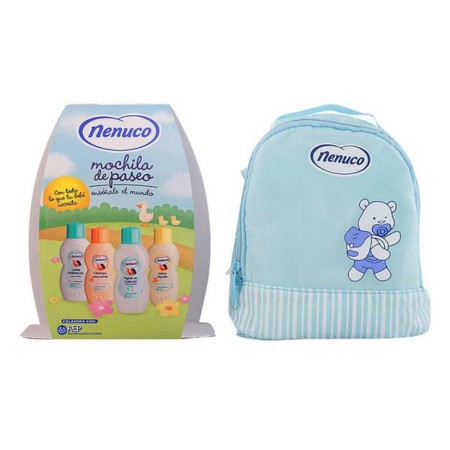 Ensemble de Bain Pour Bébé Nenuco Sac à dos Bleu 4 Pièces