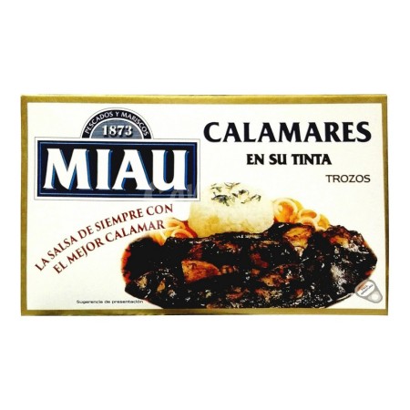 Calamars dans leur encre Miau (2 uds)(111 g)