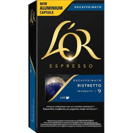 Cápsulas de Café L'Or Ristretto Descafeinado 20 Cápsulas