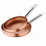 Ensemble de poêle San Ignacio Cuivre Aluminium Aluminium forgé (2 pcs)