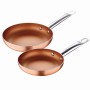 Ensemble de poêle San Ignacio Cuivre Aluminium Aluminium forgé (2 pcs)