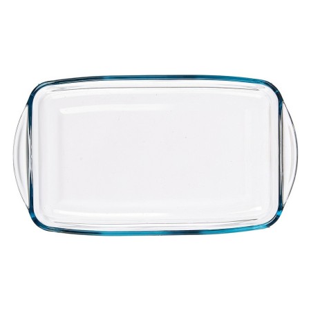 Plat à Gratin Transparent Verre Borosilicaté (1,9 L)