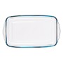 Plat à Gratin Transparent Verre Borosilicaté (1,9 L)