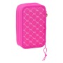 Plumier Triple Rainbow High Fucsia (12.5 x 19.5 x 5.5 cm) (36 Piezas)