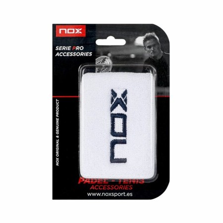 Muñequera Deportiva NOX Wristbands WH Blanco