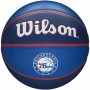 Ballon de basket Wilson NBA Tribute Philadelphia (Taille unique) Bleu