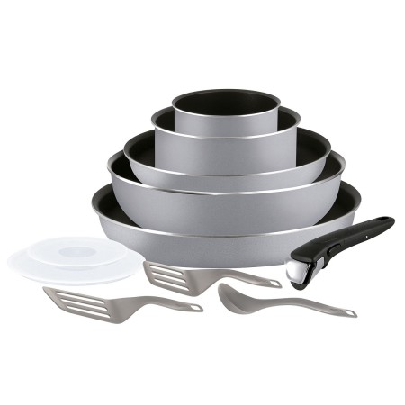 Batería de Cocina Tefal Ingenio Essential Cookware Gris 11 Piezas