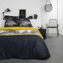 Jeu de draps TODAY Noir New York Jaune (220 x 240 cm)
