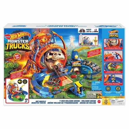 Piste de course Monster Trucks Hot Wheels GYL14 + 4 Ans