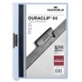 Carpeta Portafolios Durable Duraclip 60 Azul Transparente A4 25 Piezas