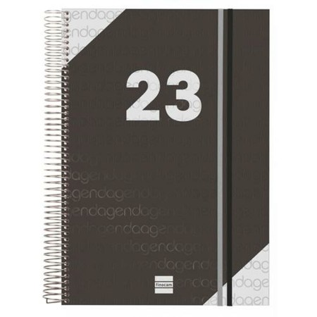 Agenda Finocam 48207 Negro (21 x 29,7 cm)