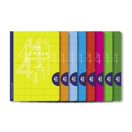 Carnet Lamela 4X4 4MM A4 50 Volets 10 Unités Feuilles quadrillées (10 Unités)