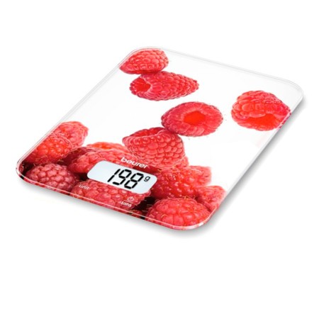 Báscula Digital de Cocina Beurer KS 19 berry 5 Kg Blanco Rojo 5 kg