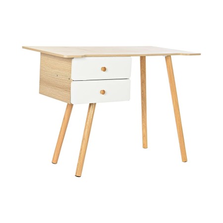 Bureau DKD Home Decor Naturel Bois Blanc (100 x 50 x 71,5 cm)