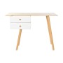 Bureau DKD Home Decor Naturel Bois Blanc (100 x 50 x 71,5 cm)