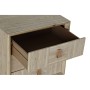 Mesita de Noche DKD Home Decor Abeto MDF (45 x 35 x 60 cm)