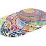 Salvamantel DKD Home Decor Multicolor Azulejo Corcho Dolomita (20 x 20 x 1 cm) (4 Unidades)