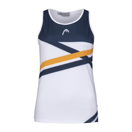 Camiseta Head Tenis PERF Tank Top W Blanco