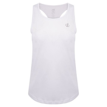 Camiseta de Tirantes Mujer Dare 2b Agleam Blanco