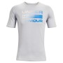 Camiseta de Manga Corta Hombre Under Armour Team Issue Gris claro