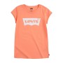 Camiseta de Manga Corta Levi's Batwing Naranja Salmón