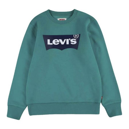 Sudadera Infantil Levi's Batwing Crewneck Verde