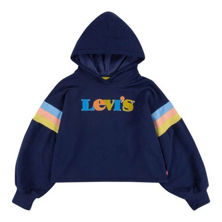 Sudadera Infantil Levi's Full Sleeve High Rise Azul oscuro