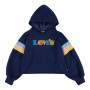 Sudadera Infantil Levi's Full Sleeve High Rise Azul oscuro