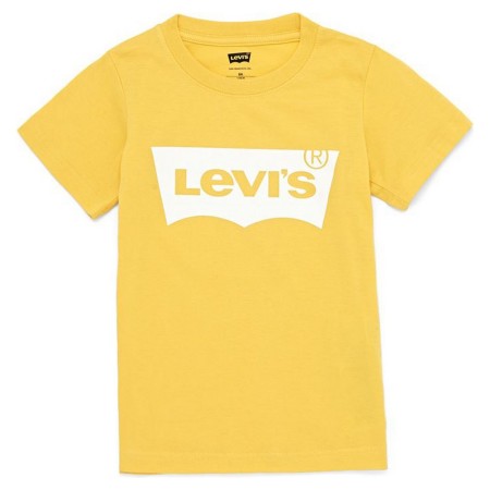 Camiseta de Manga Corta Infantil Levi's Batwing Amarillo