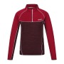 Doublure Polaire Regatta Hepley Lightweight Half-Zip Rouge foncé