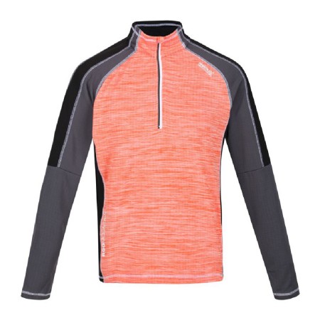 Forro Polar Regatta Hepley Lightweight Half-Zip Salmón