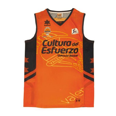 Débardeur Luanvi Valencia Basket Orange Polyester