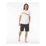 Camiseta de Manga Corta Hombre Rip Curl Surf Revival Blanco