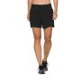 Pantalones Cortos Deportivos para Mujer Asics Road 5.5In Negro