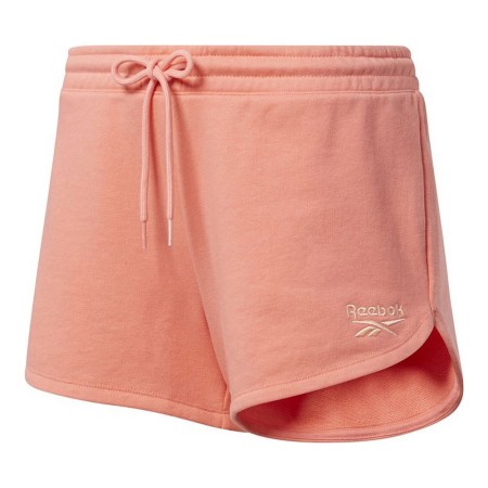 Short de Sport Reebok Identity French Terry Femme Saumon