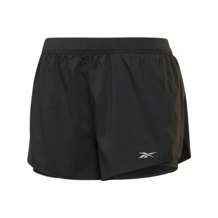 Short de Sport Reebok Running Essentials Femme Noir 2 en 1