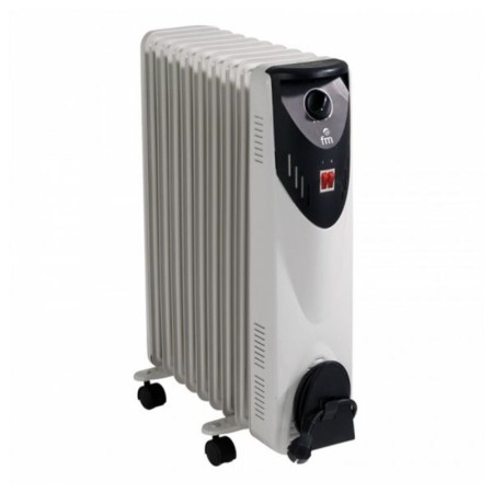 Radiateur à Huile (9 modules) Grupo FM RW-20 2000W Blanc 2000 W 800 W/1200 W/2000 W