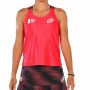 Camiseta de Tirantes Mujer Bullpadel Revenga Rojo