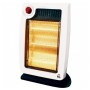 Radiateur halogène électrique Grupo FM H20 1200W Blanc/noir