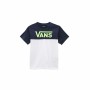 T-shirt à manches courtes enfant Vans Classic Block Bleu foncé