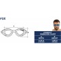 Lunettes de bain pour adultes Cressi-Sub Fox Aigue marine Adultes