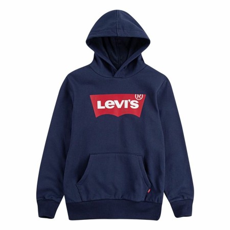 Sudadera con Capucha Niño S KNIT TOP Levi's 9E8778 Azul oscuro